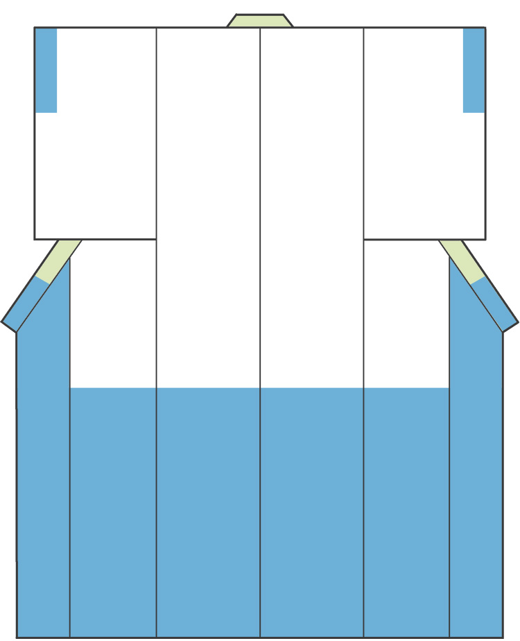 胴ぬき仕立てDタイプ