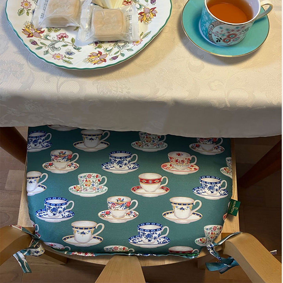 MINTONのシートクッションでティータイムをより楽しむ